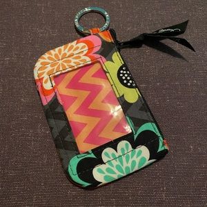 Vera Bradley zip id pouch, never used!